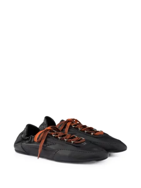 Sneakerși Prada din piele negru