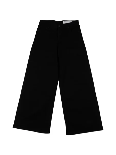 Blugi Rag & Bone cu talie joasă negru