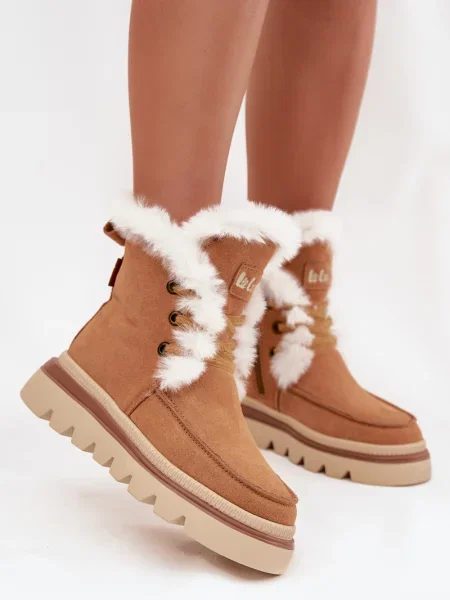 Botine Lee Cooper din piele alb