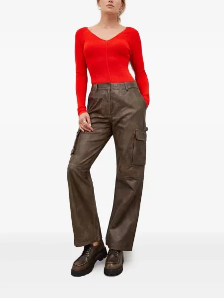 Pantaloni cargo Herskind maro