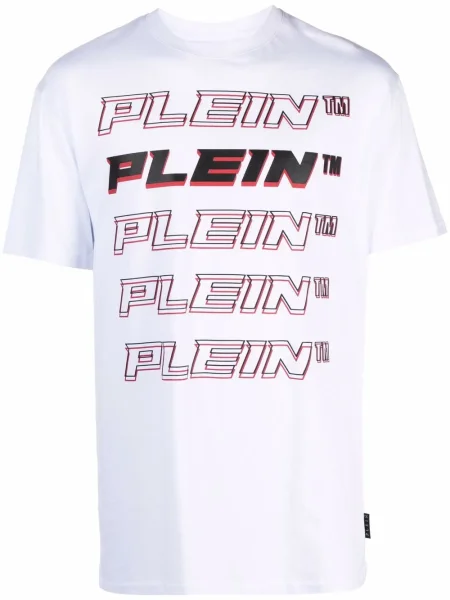Tricou Philipp Plein alb