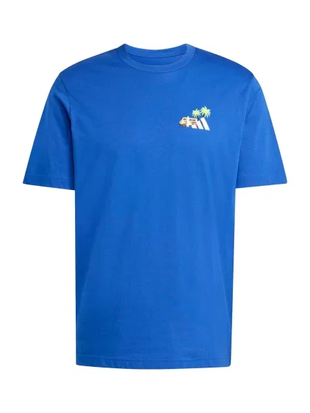 ADIDAS SPORTSWEAR Tricou funcțional MINI SURF albastru / galben pastel / verde deschis alb