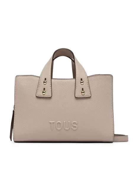 TOUS Ročna torba Back To Basics Khaki bež