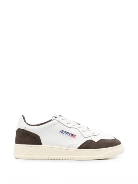 Sneakerși Autry din piele alb