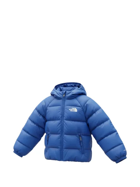 Kurtka puchowa dziecięca The North Face niebieska