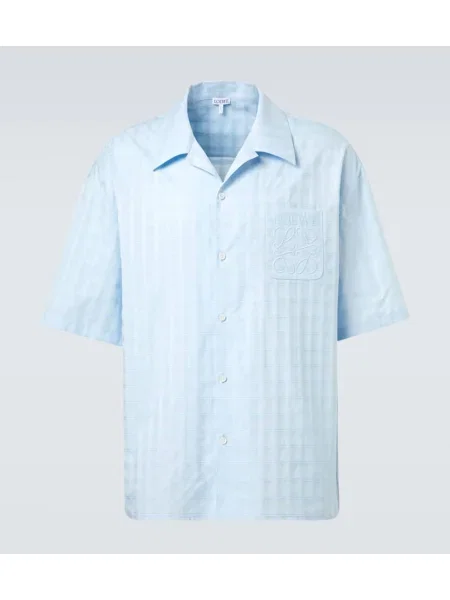 Žakárová košile Loewe modrá