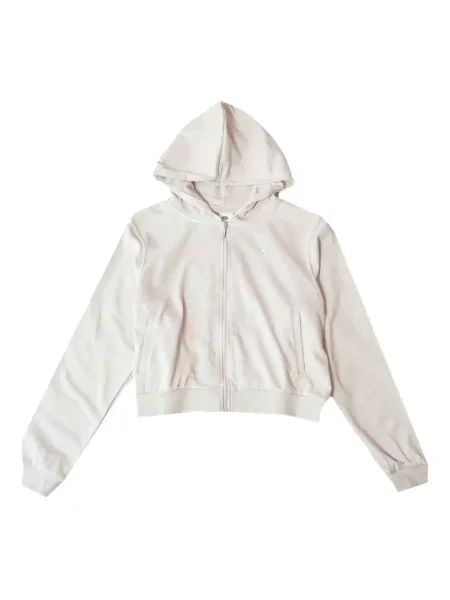 Fleecové tričko Nike šedé