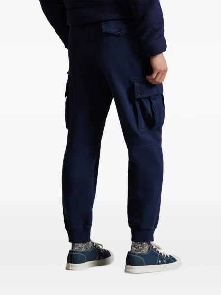 Șapcă Polo Ralph Lauren cu model herringbone din țesătură twill cu imagine albastru