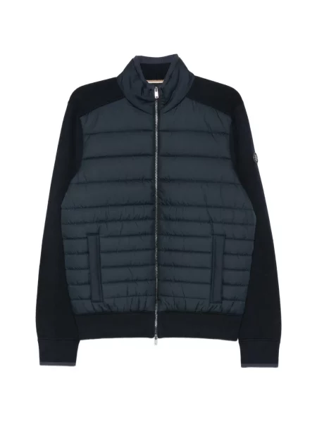 Matlasat cardigan Boss albastru