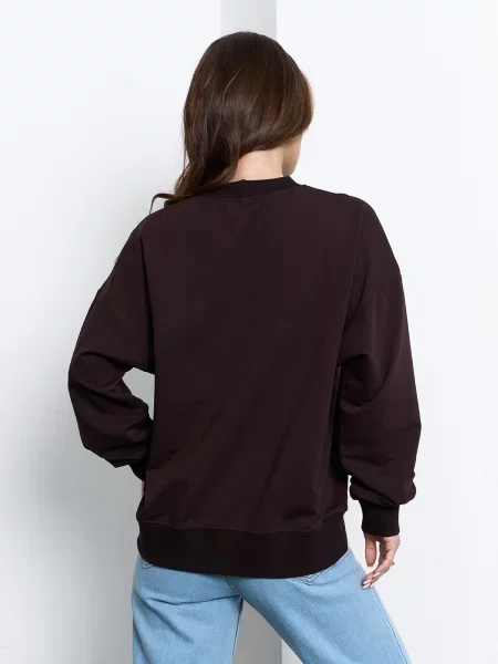 Свитшот Issa Plus коричневый