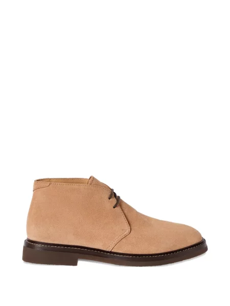 Botine Brunello Cucinelli din piele de căprioară