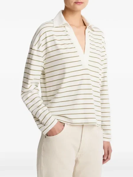 Tricou Vince cu dungi cu decolteu în V
