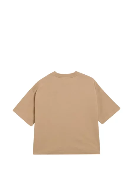 Tričko Carhartt Wip s autogramem hnědé
