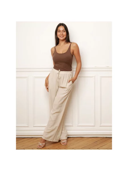 Pantaloni La Modeuse bej