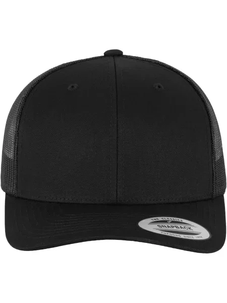 Șapcă Flexfit retro negru