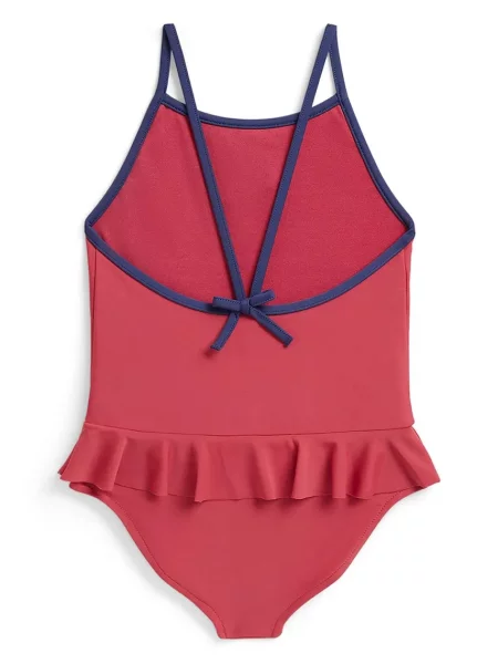 Polo Ralph Lauren jednodílné plavky dětské červené