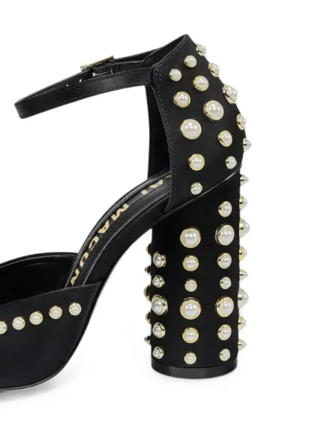 Pantofi cu toc Kat Maconie cu perle negru