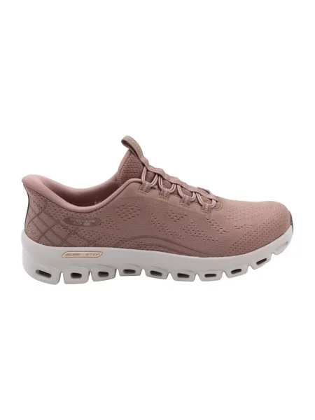 Sneakersy Skechers brązowe