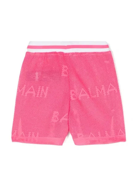 Szorty dziecięce Balmain różowe