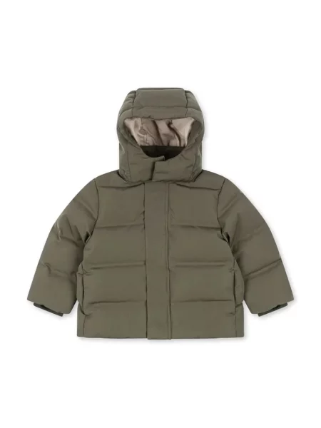Konges Sløjd páperová bunda detská MAGNUM DOWN JACKET SOLID GRS zelená