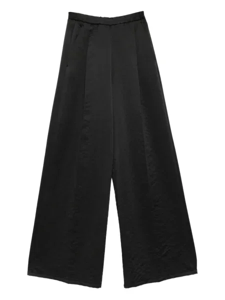 Pantaloni Forte_forte plisate negru