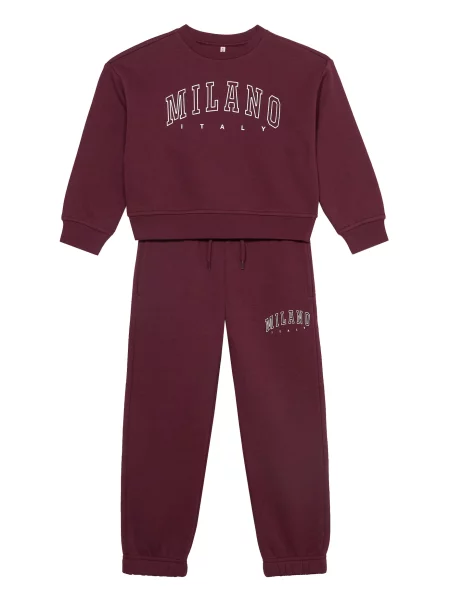 Only Mini Trening KMGSWEAT STATE ciclam alb