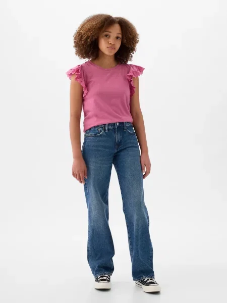 Tricou copii Gap roz
