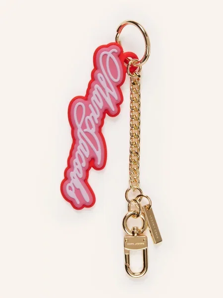 Marc Jacobs Zawieszka Do Torby pink różowa