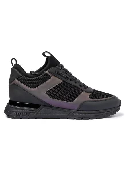 Sneakersy Mallet London skórzane czarne