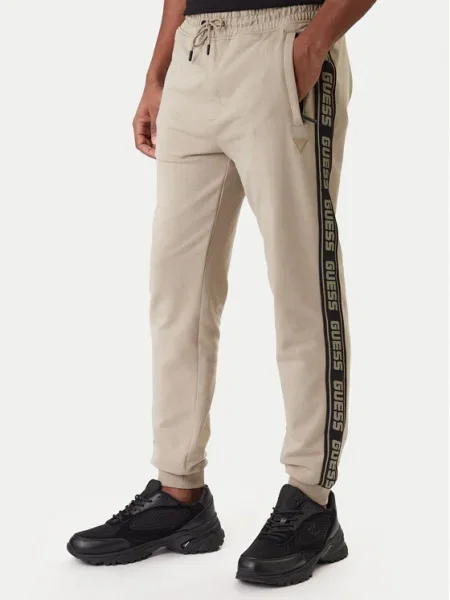 Guess Pantaloni trening bej