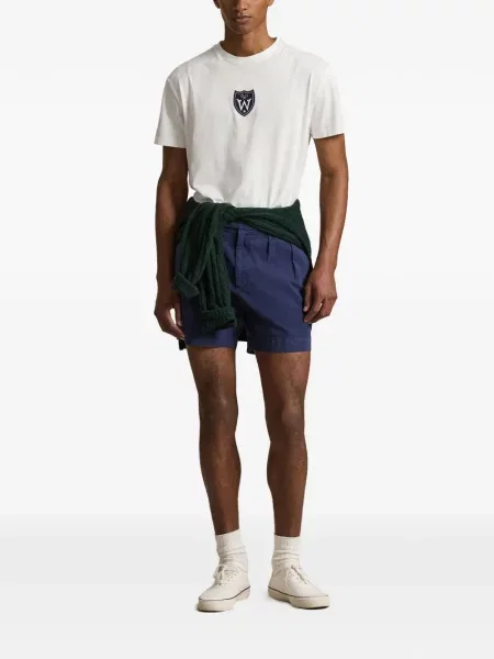 Șapcă Polo Ralph Lauren de mătase cu dungi cu cataramă albastru