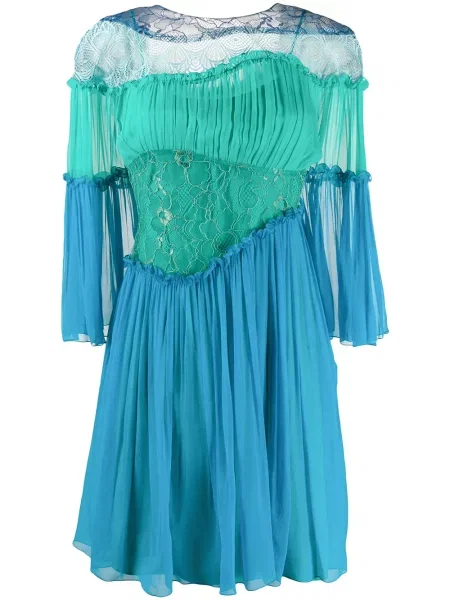 Rochie Alberta Ferretti de costum albastru