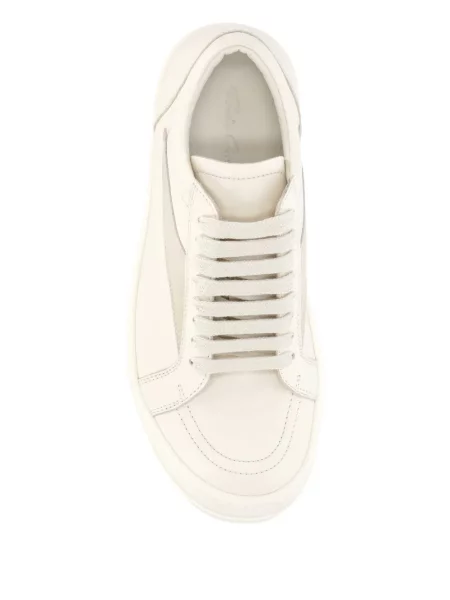 Sneakerși Rick Owens cu șireturi din piele