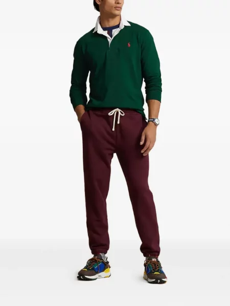 Поло тениска Polo Ralph Lauren бродирана зелено