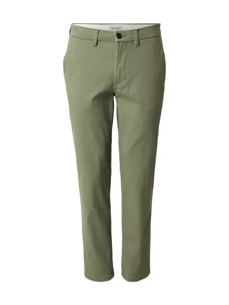 JACK & JONES Pantaloni eleganți JPSTOLLIE DYLAN oliv