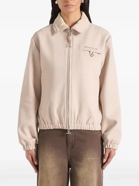 Keprová žebrovaná s límcem bunda Manière De Voir