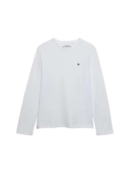 Superdry & Co Tricou CLASSIC ESSENTIAL bleumarin alb