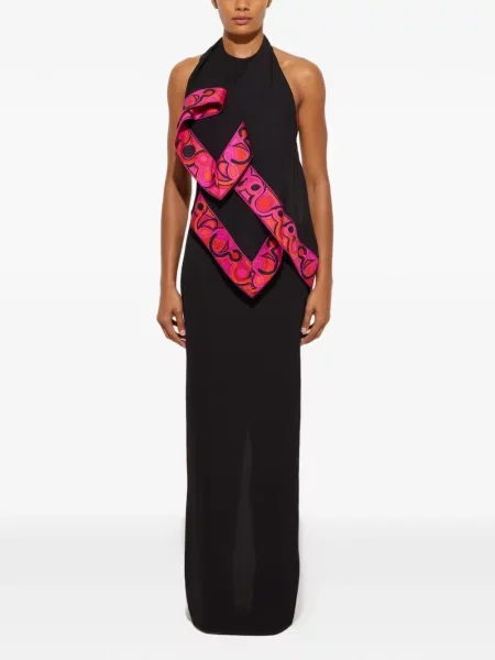 Rochie Pucci cu imagine negru