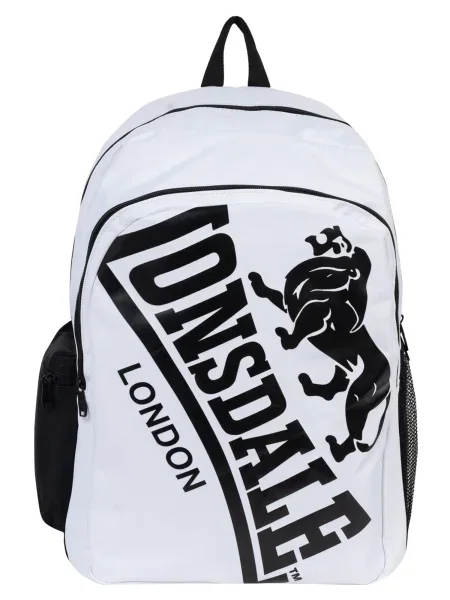 LONSDALE Rucsac Astbury negru alb