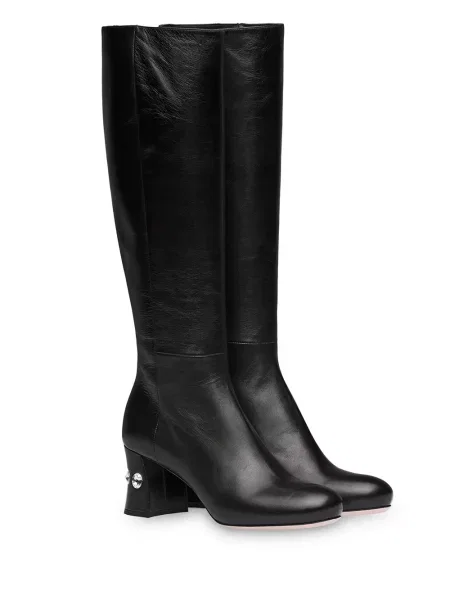 Botine Miu Miu negru
