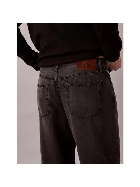 Džínsy Calvin Klein Jeans sivá
