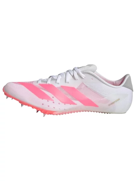 ADIDAS PERFORMANCE Běžecká obuv Adizero Sprintstar šedá / růžová bílá