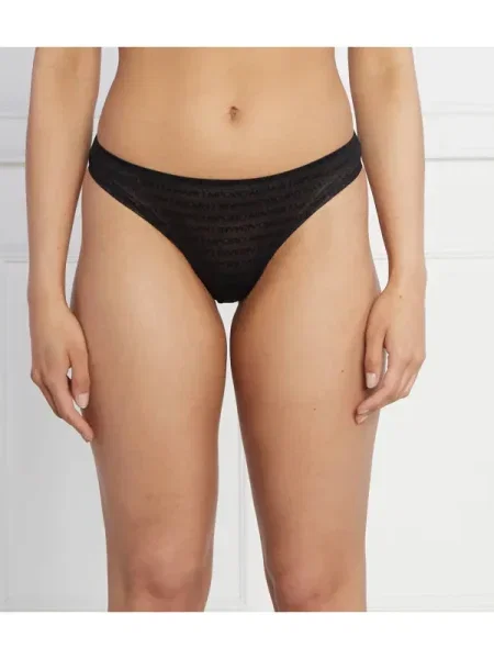 Tanga Emporio Armani fekete