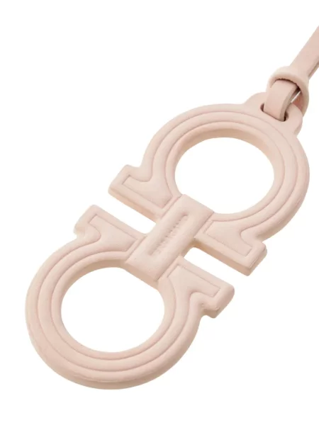 Pandantiv Ferragamo din piele roz