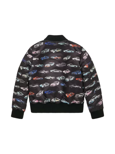 Kurtka bomber dziecięcy Philipp Plein czarny