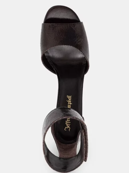 Кожаные босоножки Jeffrey Campbell