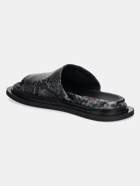 Papuci Camperlab din piele gri
