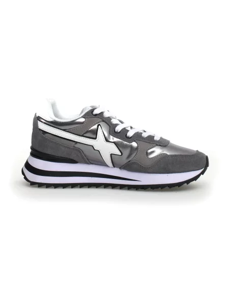 Sneakersy W6yz zamszowe szare