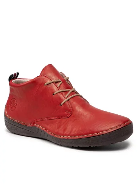 Gležnjarji Rieker rdeča