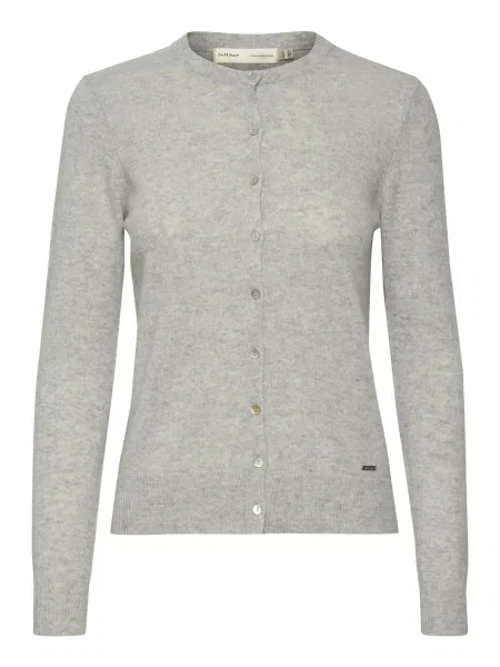 InWear Kardigan Lukka melír šedý